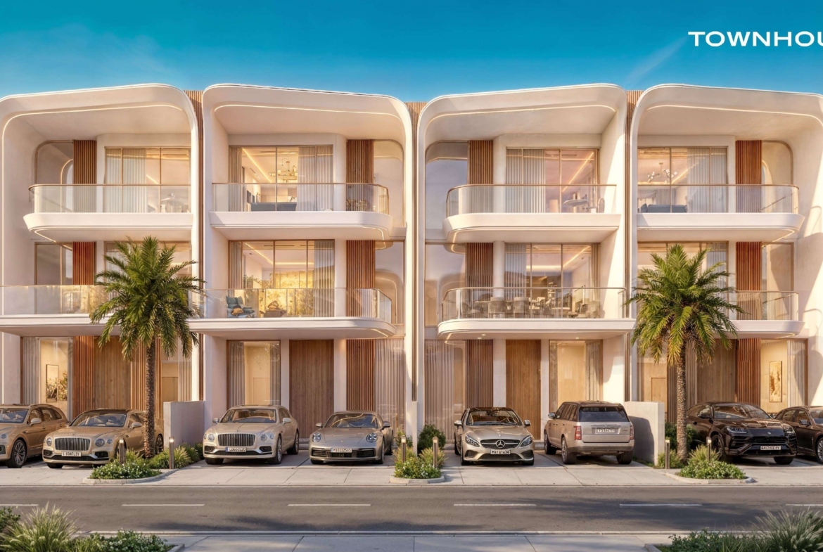 Greenz by Danube residential tower in Dubai Sports City