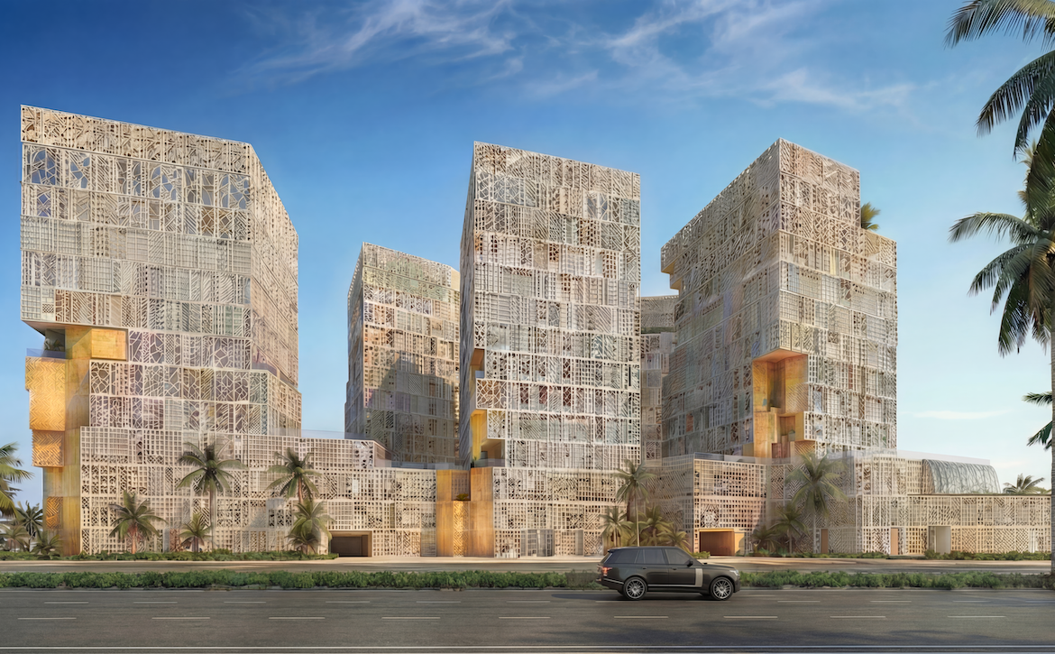 Designer interiors at John Richmond District by Mira Developments