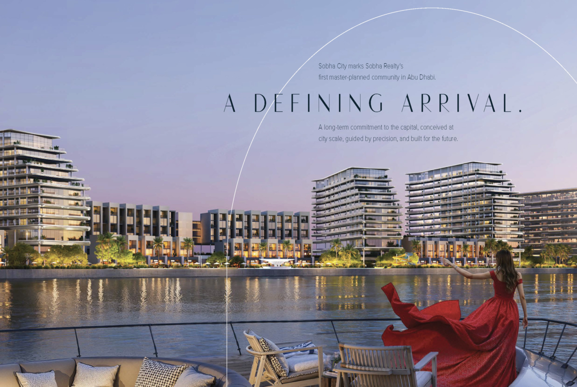 Landscaped community living at Sobha City